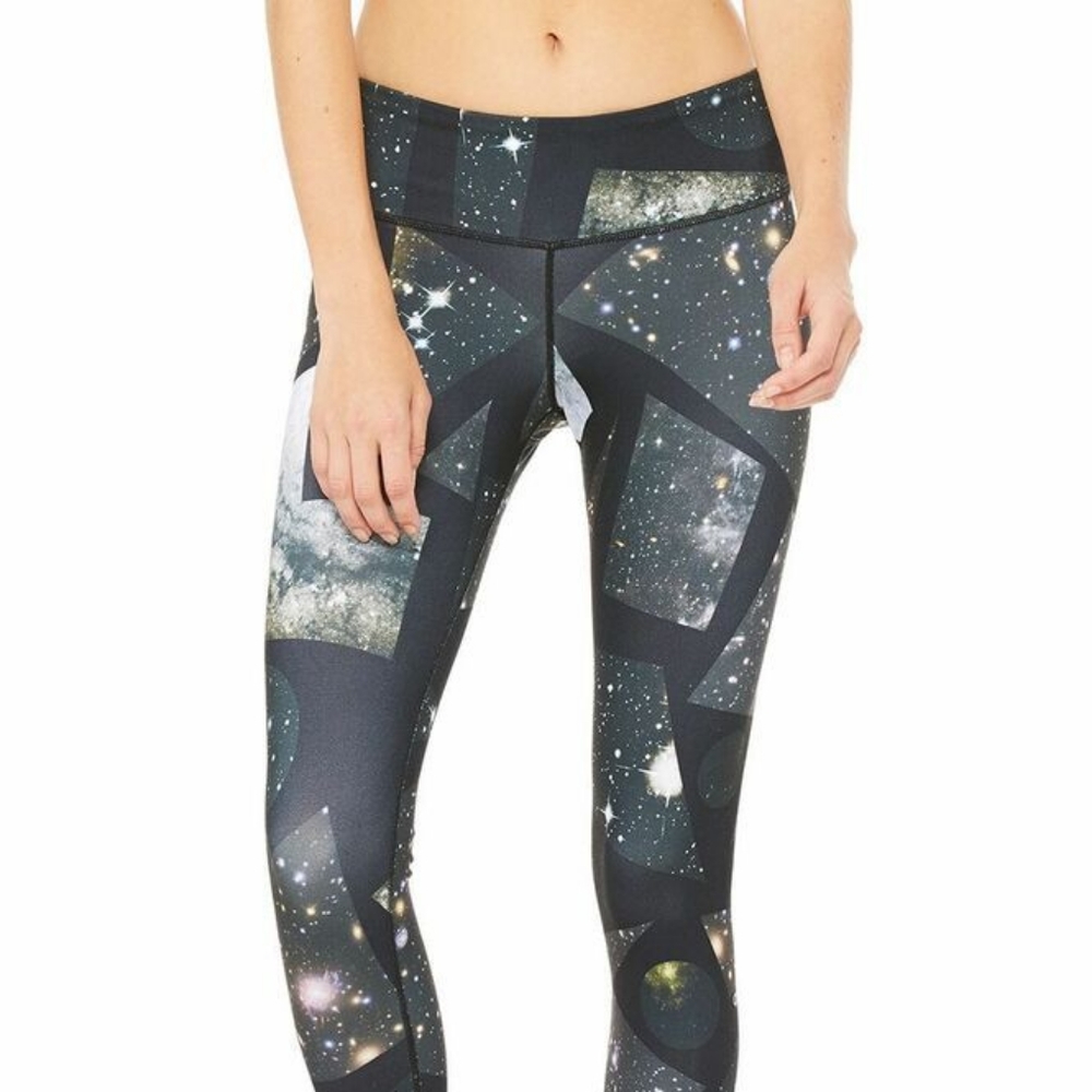 Alo Galaxy Themed Leggings